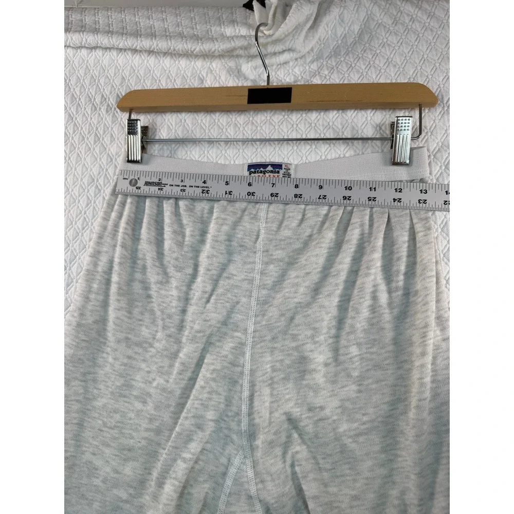Patagonia Capilene Mens XL Heather Grey Base Layer Pants Vintage Made in USA